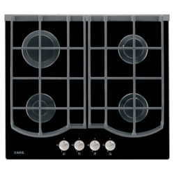 AEG HG694340NB Gas Hob, Black